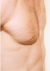 Male Breast Reduction Model Chest and Abdomen